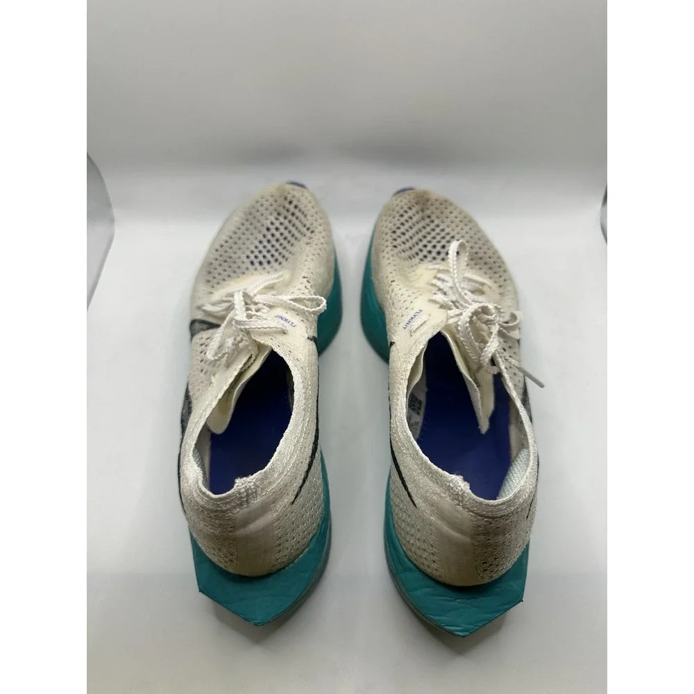 Size 9.5 - Nike ZoomX VaporFly Next% 3 White Jade Ice Women